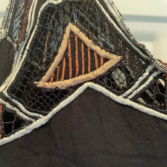 Revolve Cleobella Marina Black Mini Dress size Medium - Picture 5 of 8